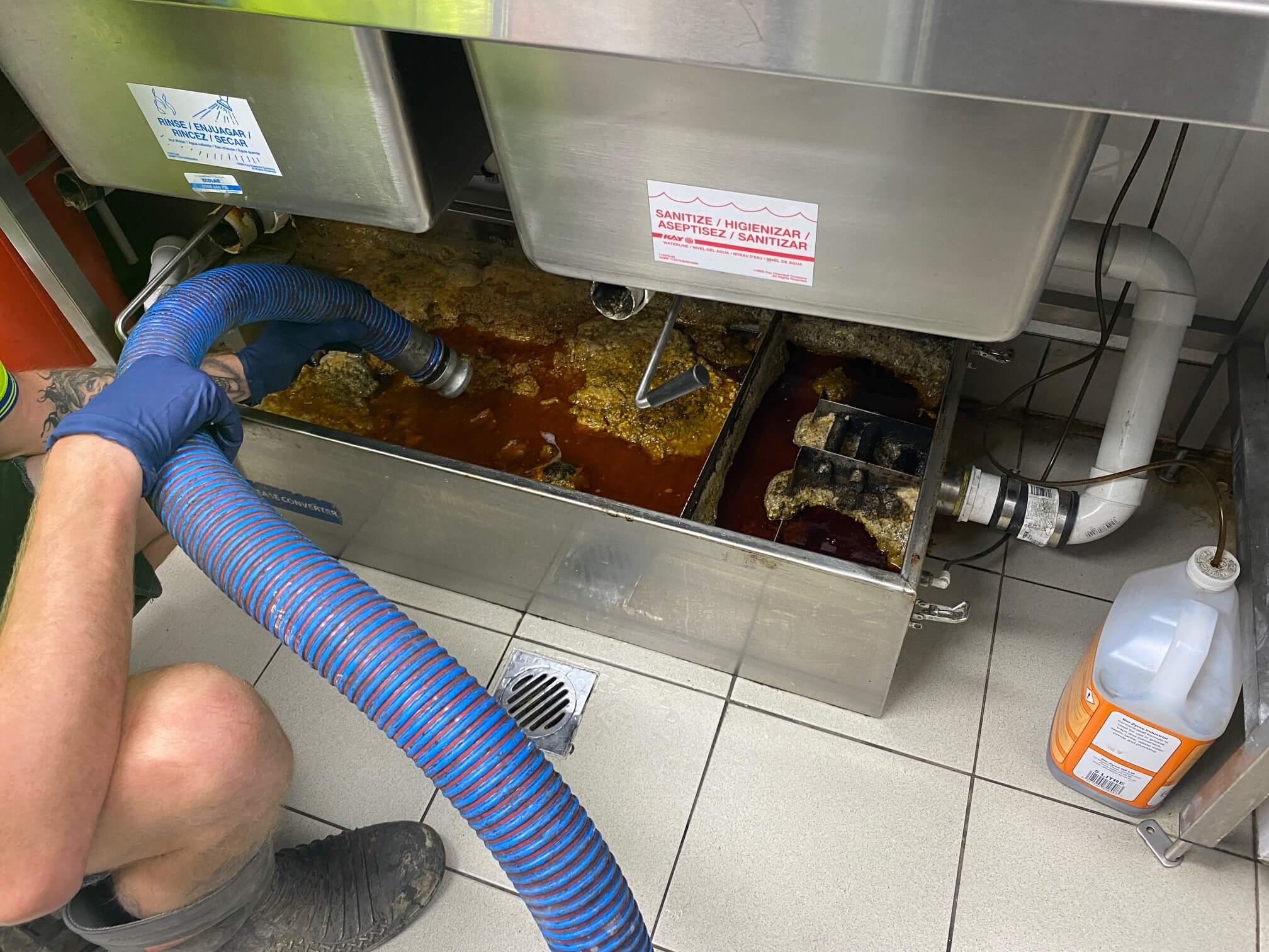 Grease Trap Cleaning in Mineola
